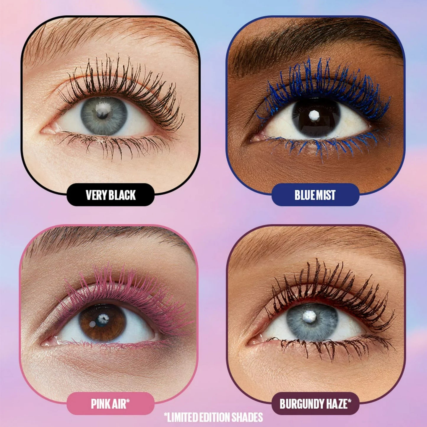 Maybelline Lash Sensational Sky High Washable Mascara, Blackest Black