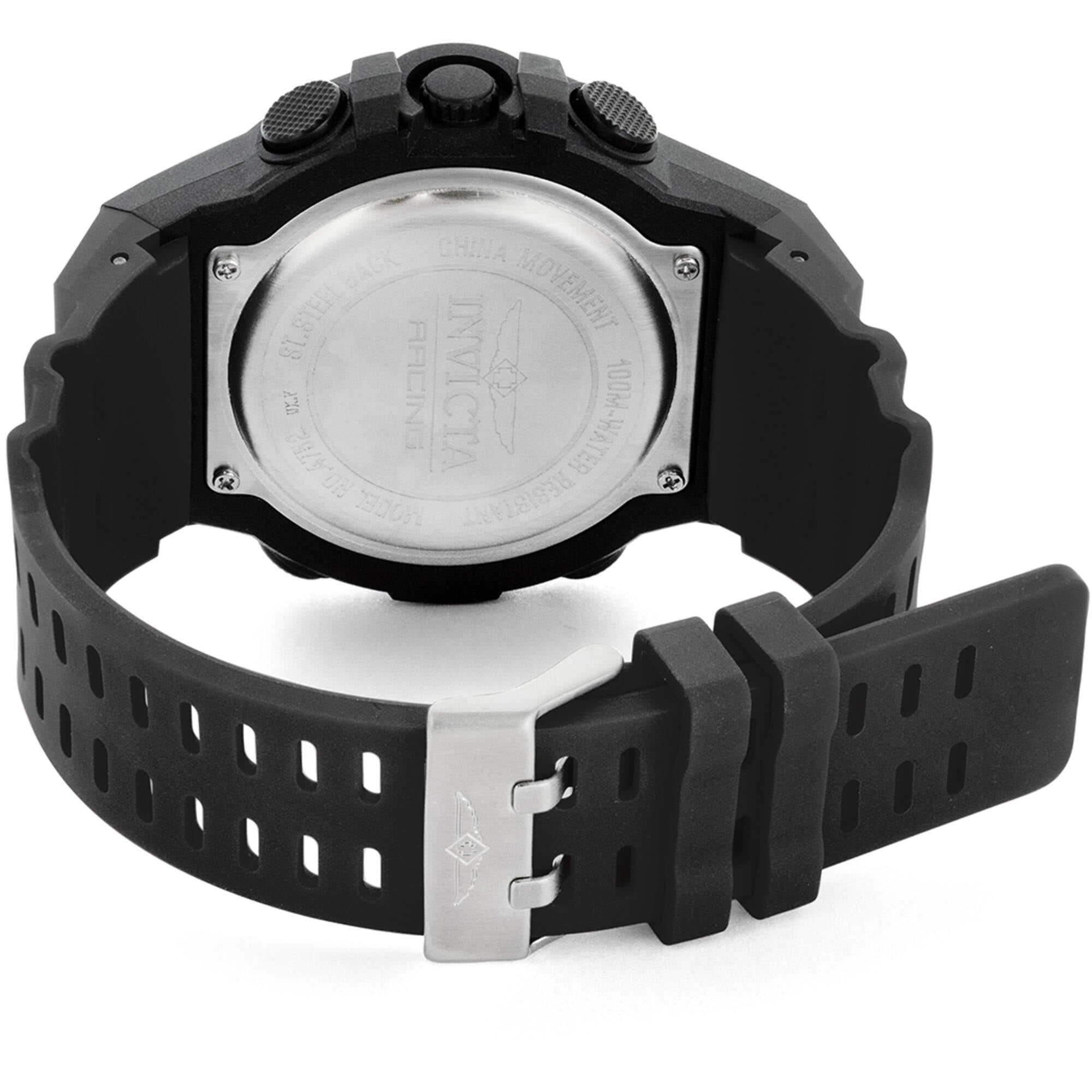 Invicta 47523 Men's Racing 52mm Watch, Black